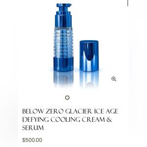 Below Zero Glacier Ice Cream & Serum Set